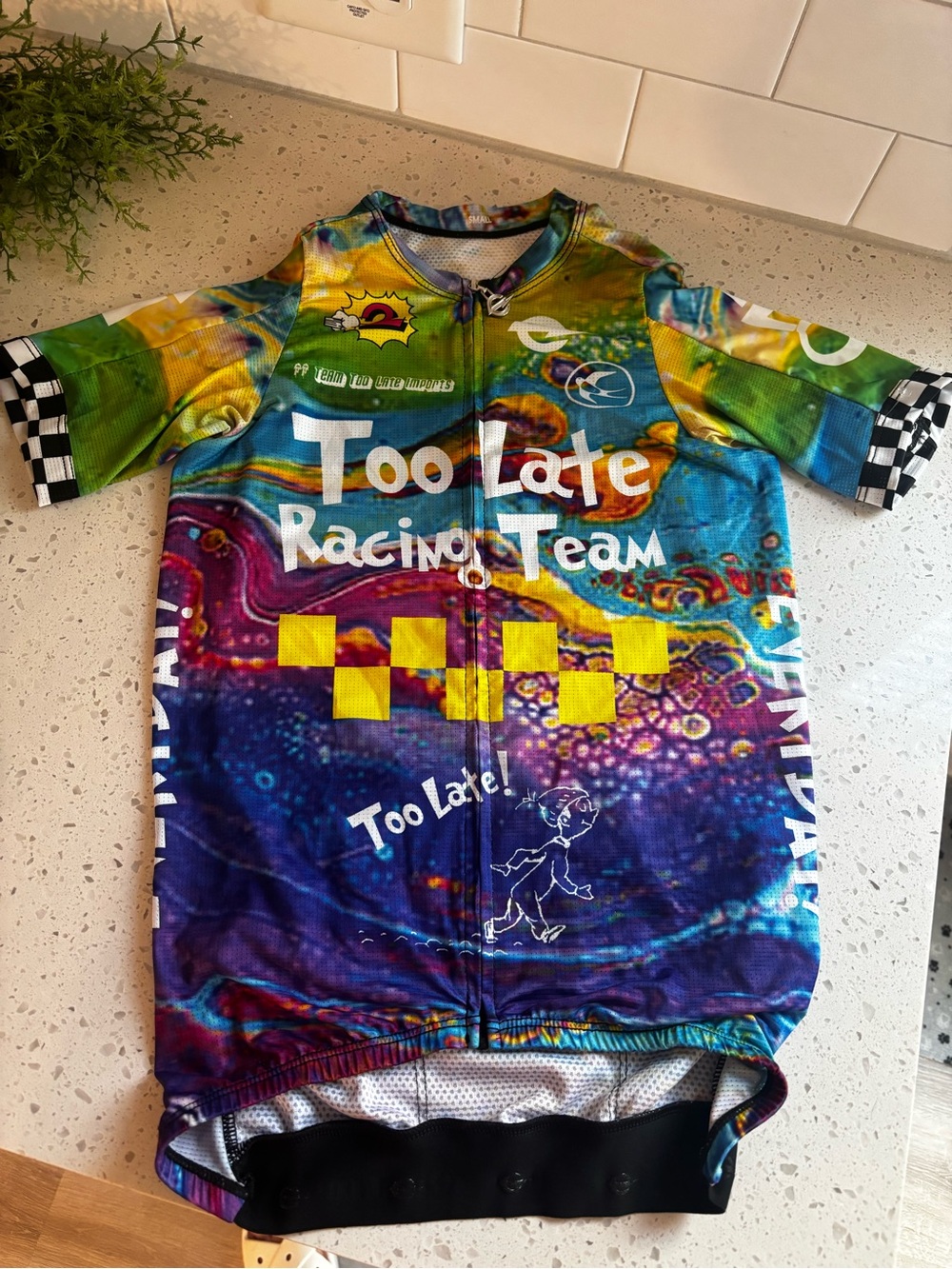 Woman’s Small Endo Customs Team Too Late Ladera Jersey